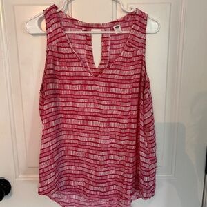 Old Navy Pink/White Top XL